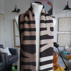 Men's Dirk Bikkembergs Oversized Wool Scarf